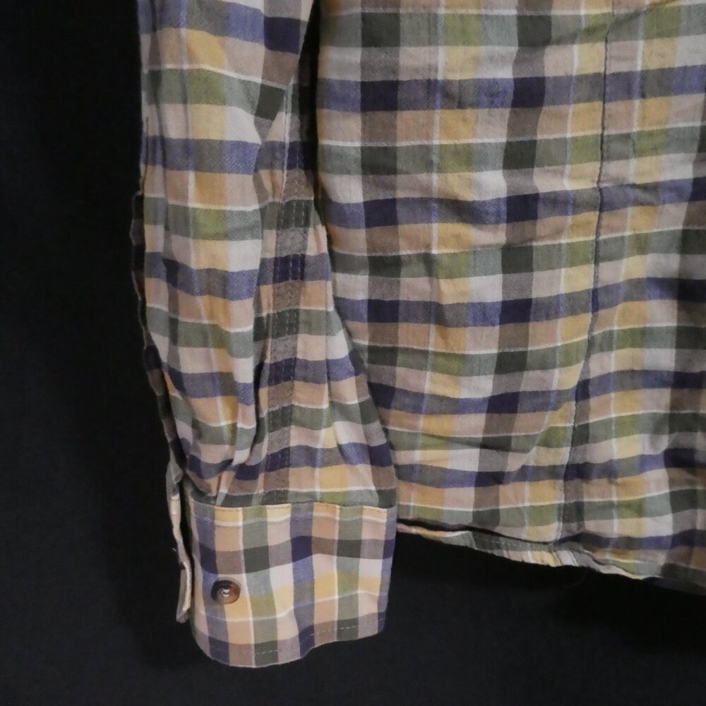 H.E. By MANGO - Blacksmith | medium | Slim Fit | Plaid Button-Up Casual Shirt - Picture 13 of 16